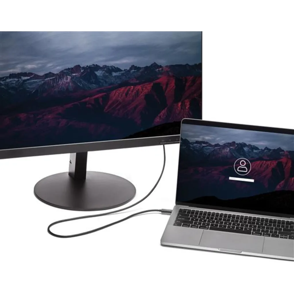 Imagen 1 de Cable Adaptador USB Tipo-C a HDMI M/M UHD 4K 3840x2160 60Hz 2mt Negro - StarTech