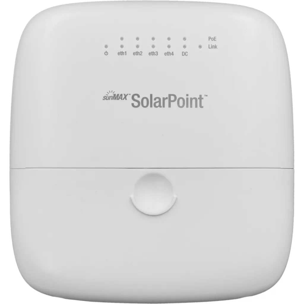 Imagen 3 de UISP SM-SP-40 UBIQUITI Ext MPPT Switch 4-100 CargaSolar PV10-60V MC4 40W req-Bat24V
