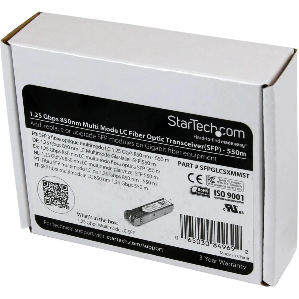Imagen 4 de Gigabit Fiber SFP Transceiver MM LC 550m