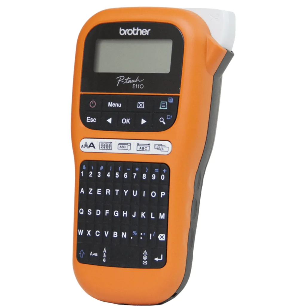 Imagen 2 de Rotuladora Electrónica Profesional Brother PT-E110VP, 180DPI 12mm Cortador
