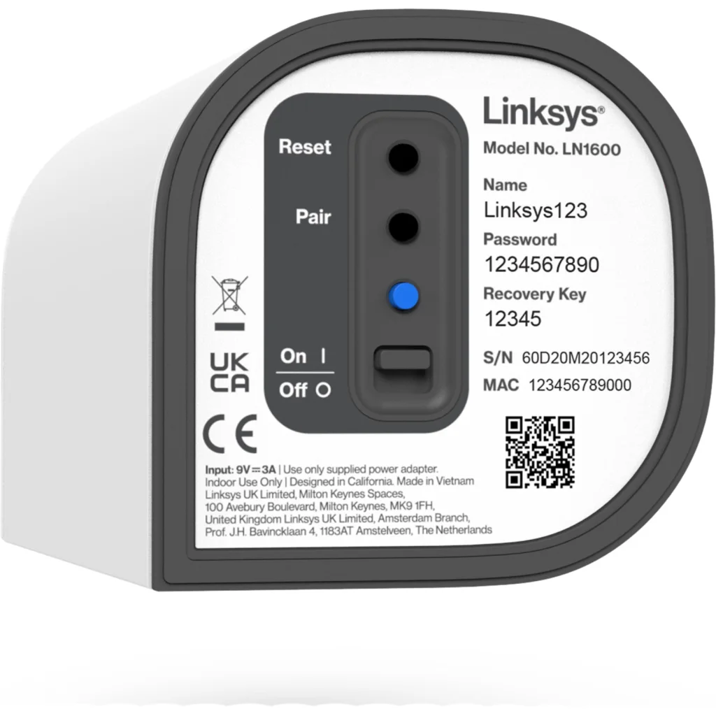 Imagen 2 de Router Linksys LN1600 Velop Micro 7, WiFi7 5Gbps Bluetooth® 5.1