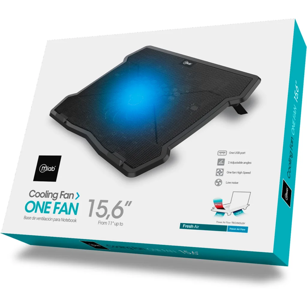 Imagen 2 de MLAB BASE VENTILADOR NOTEBOOK ONE FAN 12,5