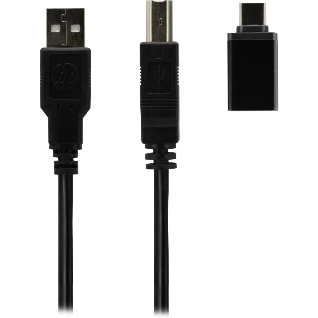 DHC-PT100-2M CABLE P/IMPRESORA C/PUERTO USB Y USB-C + ADAPT.