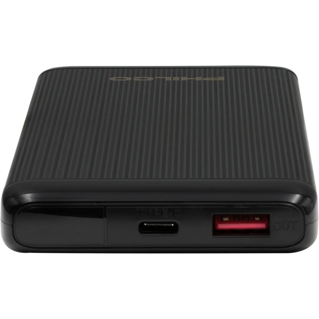 Imagen 2 de POWERBANK PHILCO 10.000MAH / PD 22.5W BLK PMA8124BK