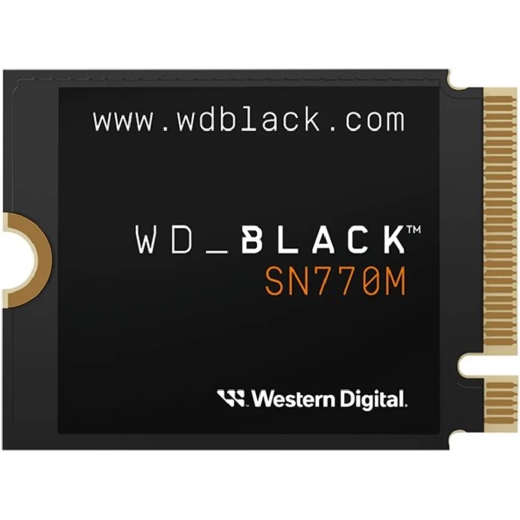 Imagen 1 de Unidad SSD Western Digital Black SN770M 1TB M.2 22*30 PCIe4x4 Le5000MBs Es4000MB
