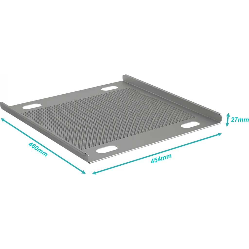 Imagen 4 de UBIQUITI Bandeja Ventilada p/URACK Soporta-20Kg 454x460x27mm