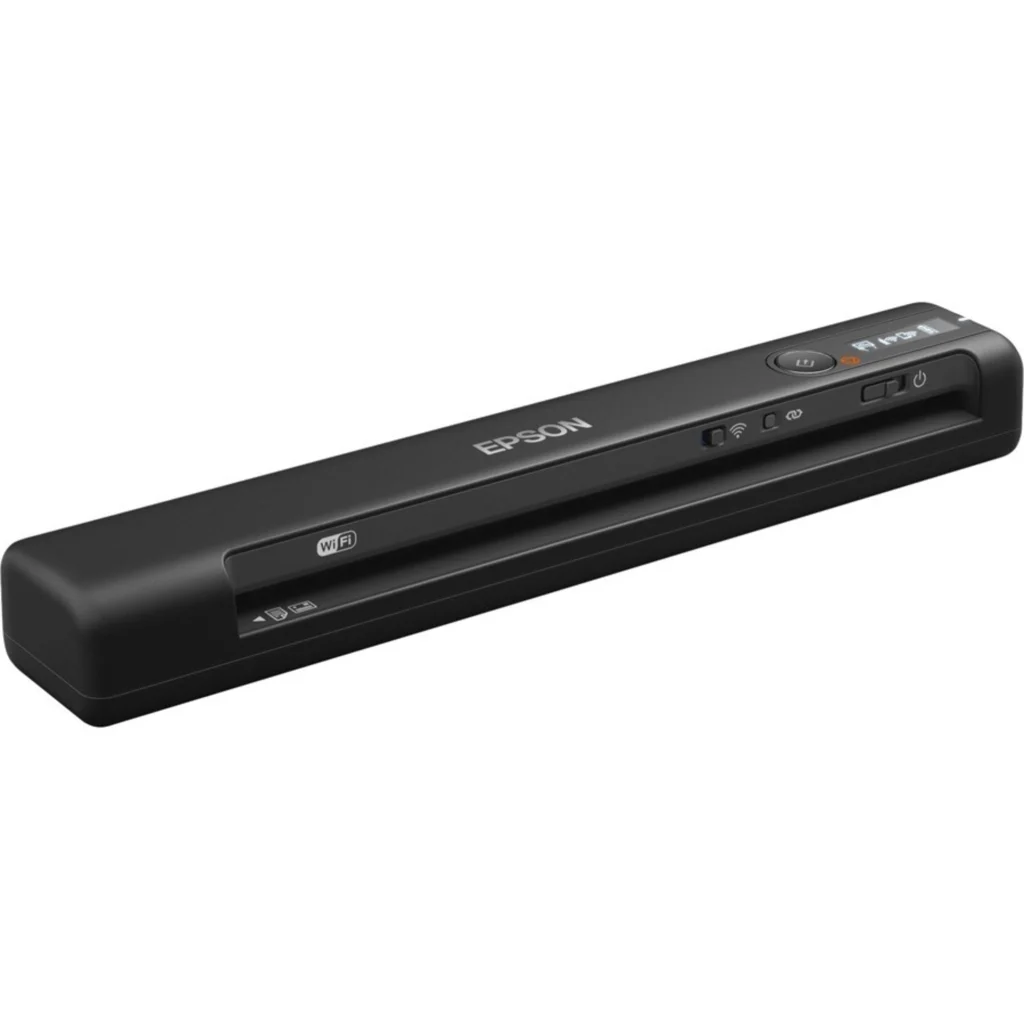 Escáner de Escritorio Portátil Epson ES-60W 600dpi WiFi USB 2.0 Micro Tipo-B