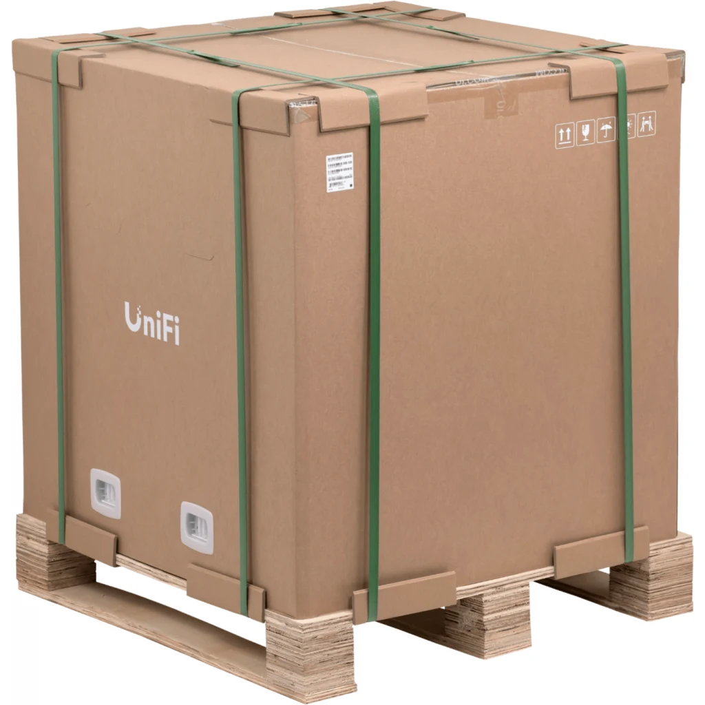 Imagen 5 de UBIQUITI Blanco 12U 60cm-Fondo Puerta-Vidrio Gabinete Rack Pared Muro