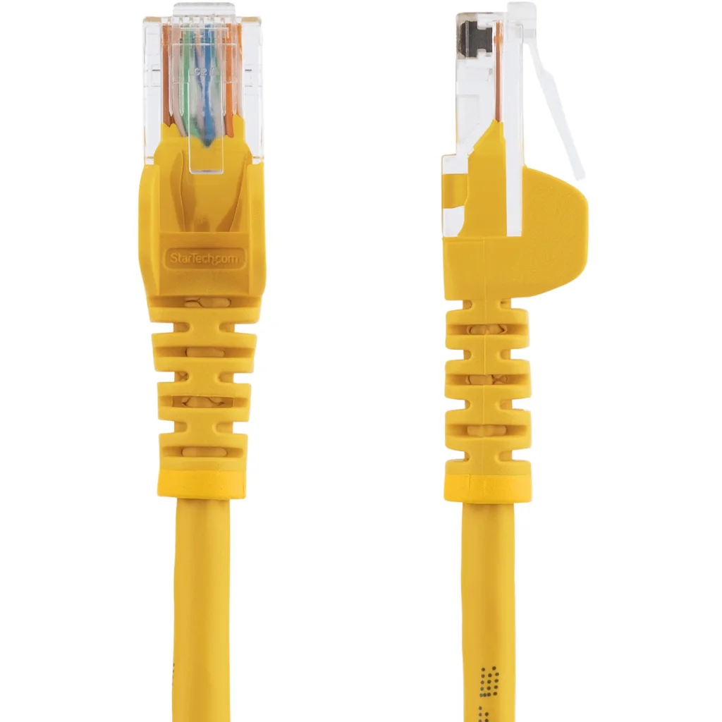 Imagen 1 de 5m Yellow Snagless Cat5e Patch Cable
