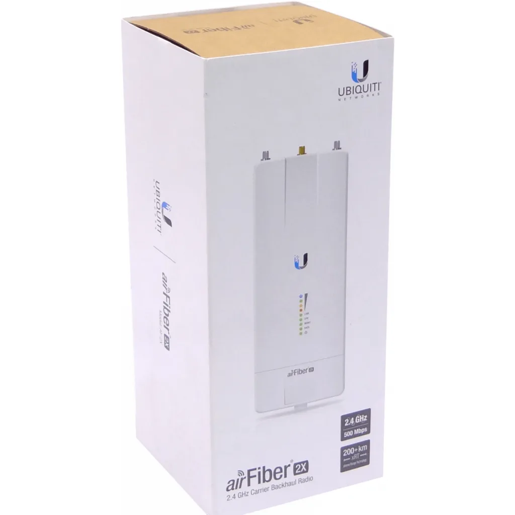 Imagen 3 de UBIQUITI 2,4-2,5GHz 2-RPSMA-H 1-.SMA-H/GPS 1-1000 1-MGMT 500Mbps 200km