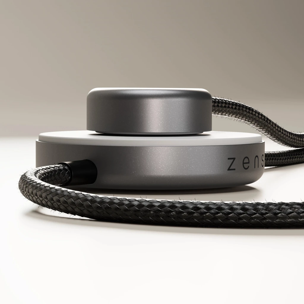 Imagen 2 de Base de carga 2 en 1 Wireless Zens Pro 2 negra