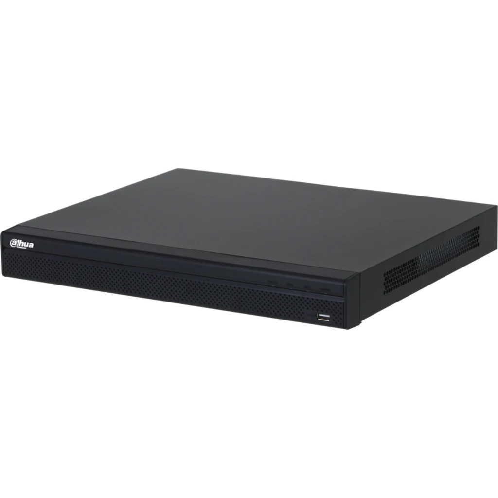 Grabador NVR Dahua DHI-NVR4216-16P-4KS3, 16CH 16 PoE 2HDD SMD Plus.Audio Alarma