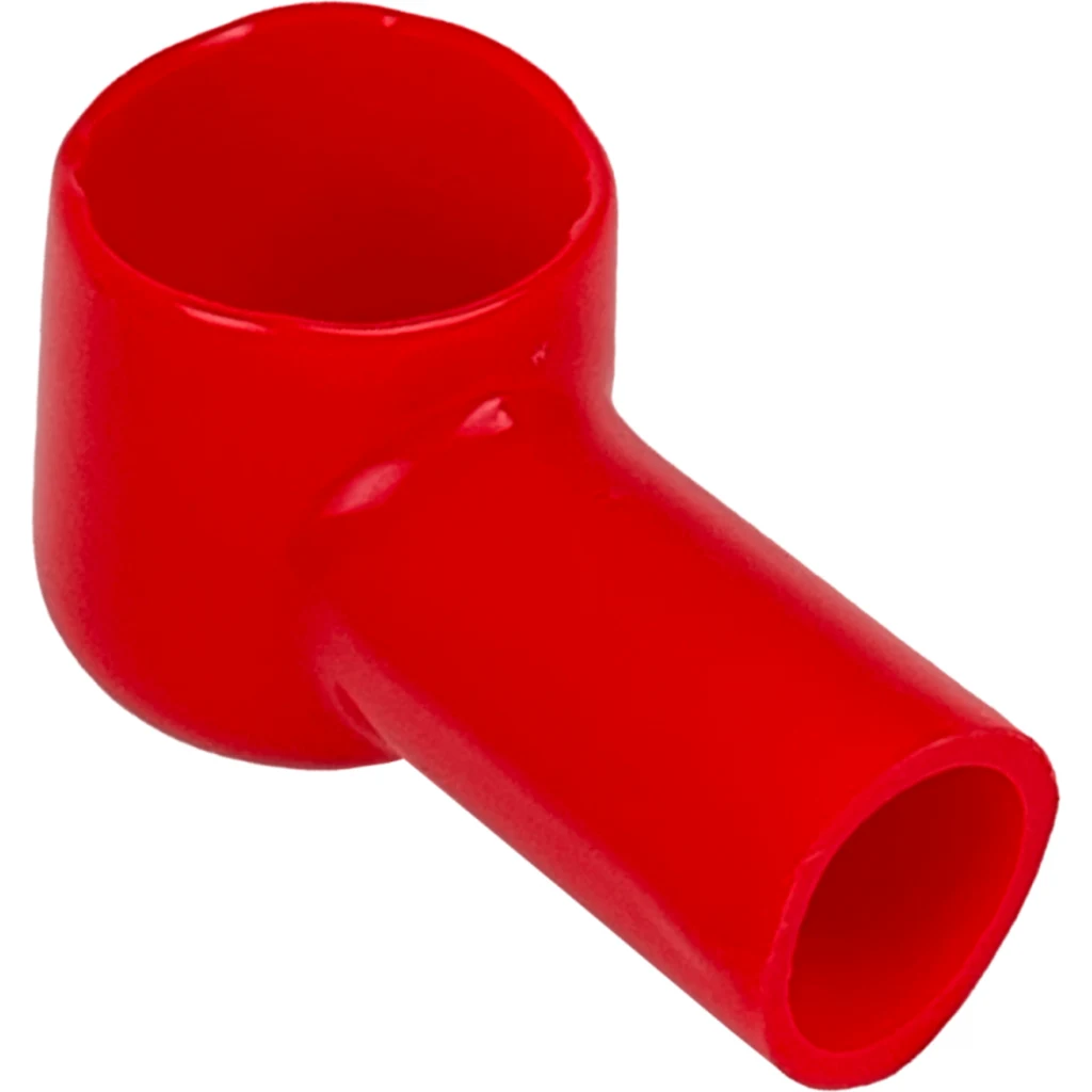 Rojo 47x25x23mm Protector Cuadrado Aislante para Bateria
