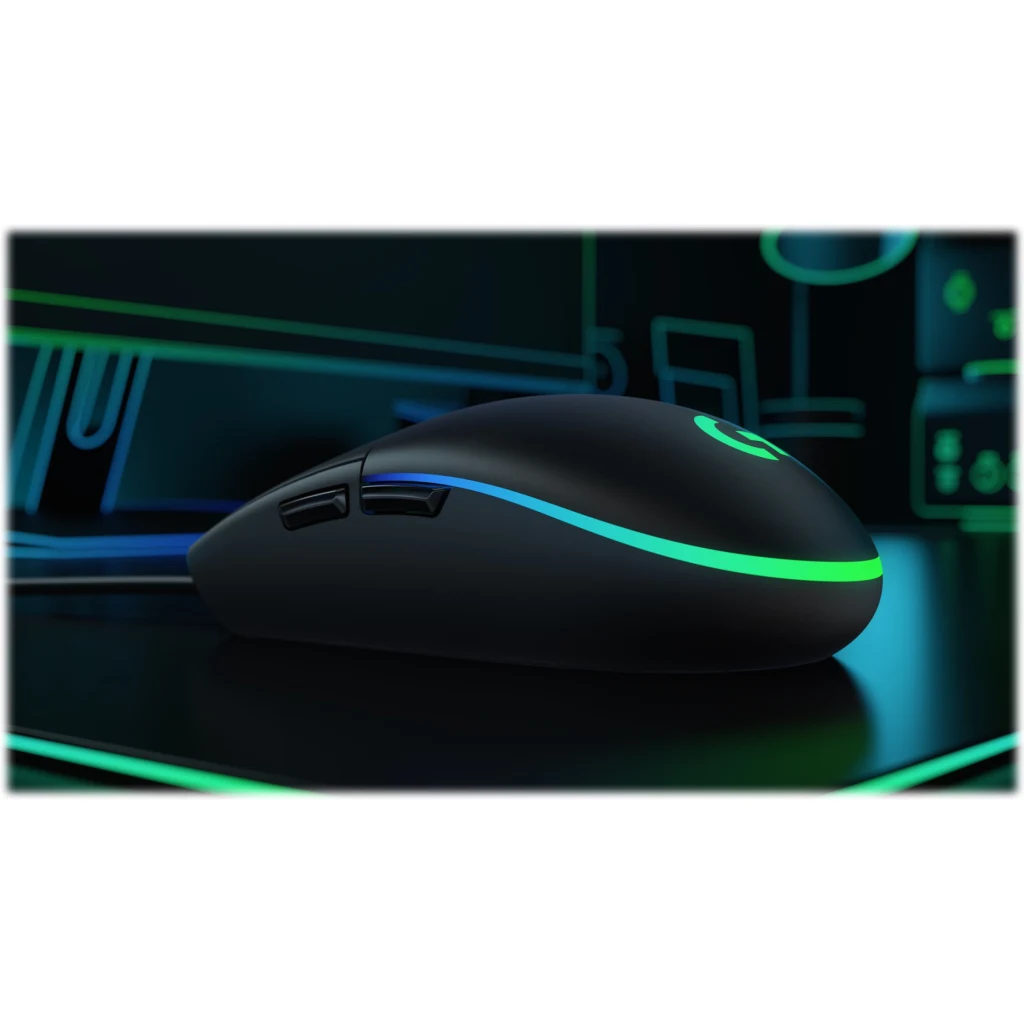Imagen 1 de Mouse Gamer Alámbrico Logitech G203 RGB 6 Botones 8000dpi USB Negro