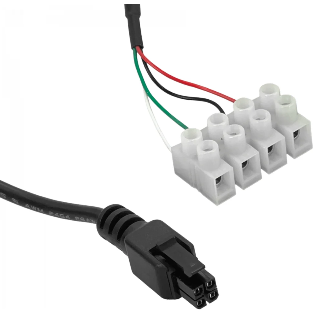 Imagen 1 de TELTONIKA Cable Poder 193-200cm Microfit-2x2 c/regleta 4-pin PR2FK20M