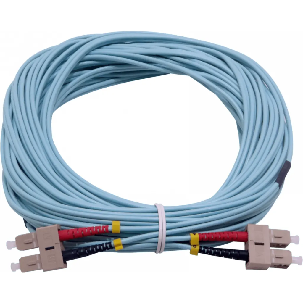 15mt SC-SC OM3 MultiModo MM Duplex Jumper Fibra 3.0mm 50/125um LSZH