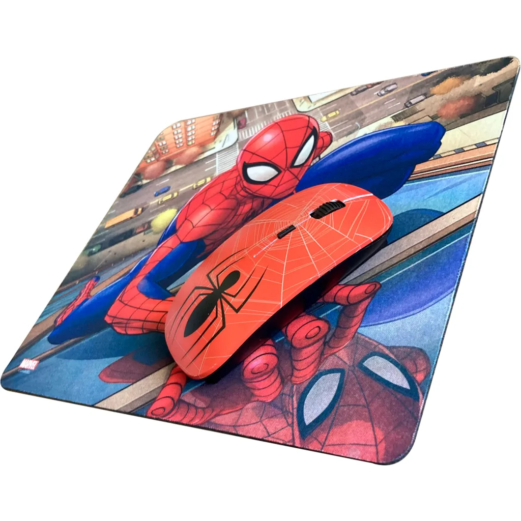 76444-NOC KIT MOUSE INALAMBRICO Y MOUSE PAD SPIDERMAN 1