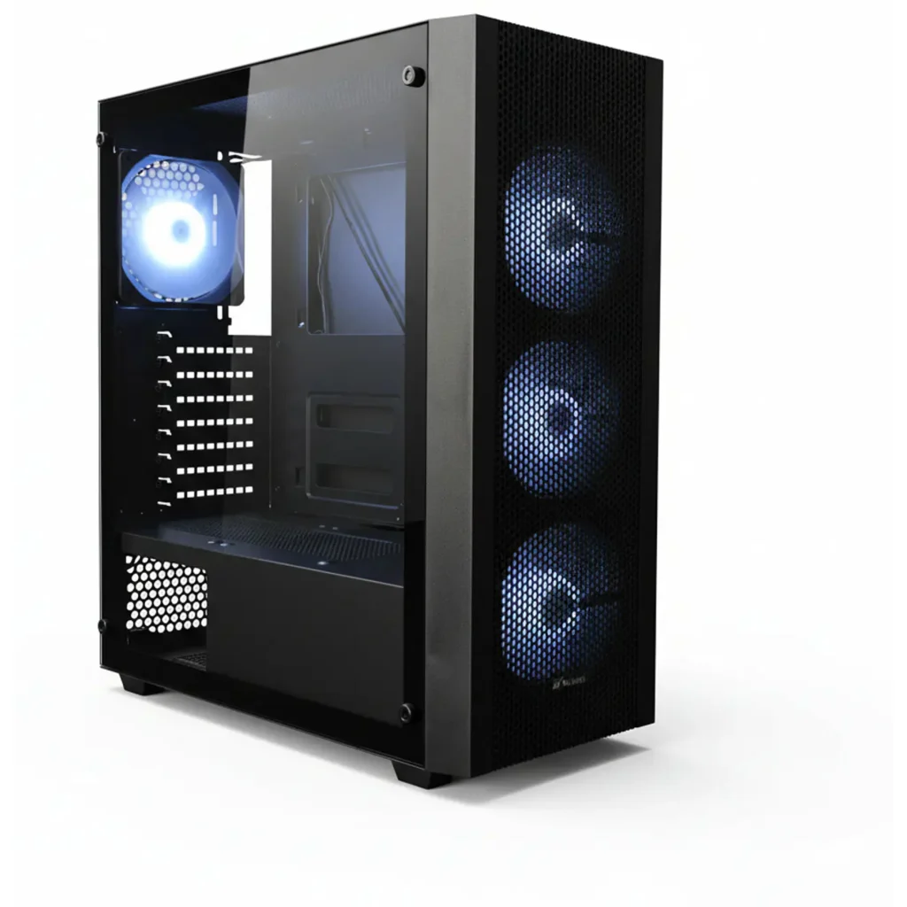 PC GAMER ESGAMING R5 5600GT | 16GB RGB | 512GB NVMe | RTX 3050 6GB | FAN G20 RGB | WiFi | FreeDOS