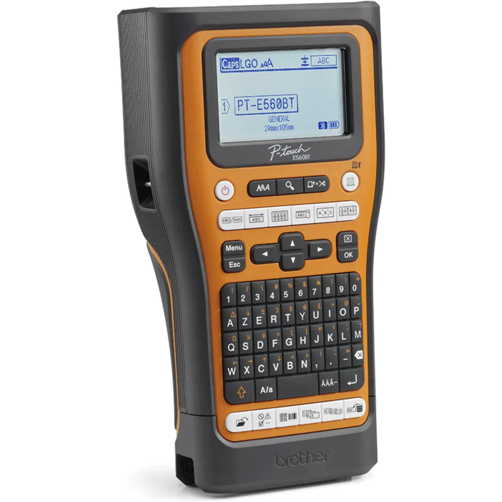 Imagen 10 de Rotuladora Industrial Brother PT-E560BTVP, 18/24mm 30mm/s Bluetooth USB-C