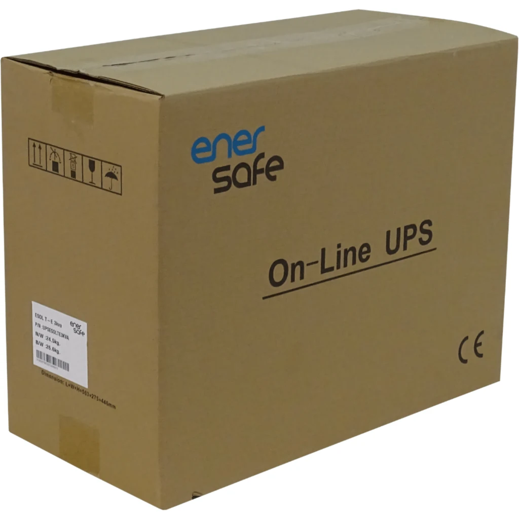 Imagen 4 de ENERSAFE 390WH 6x9AH 3KVA 2700W 0/4ms DB9 Expandi-72V UPS Torre Online
