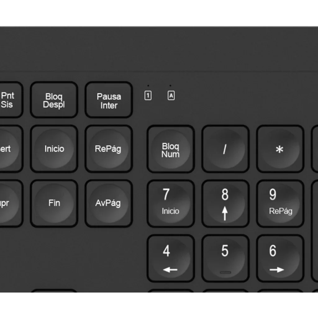 Imagen 2 de Teclado Alámbrico KlipX KKM-252S, Español USB 2.0 Teclas Multimedia Color negro