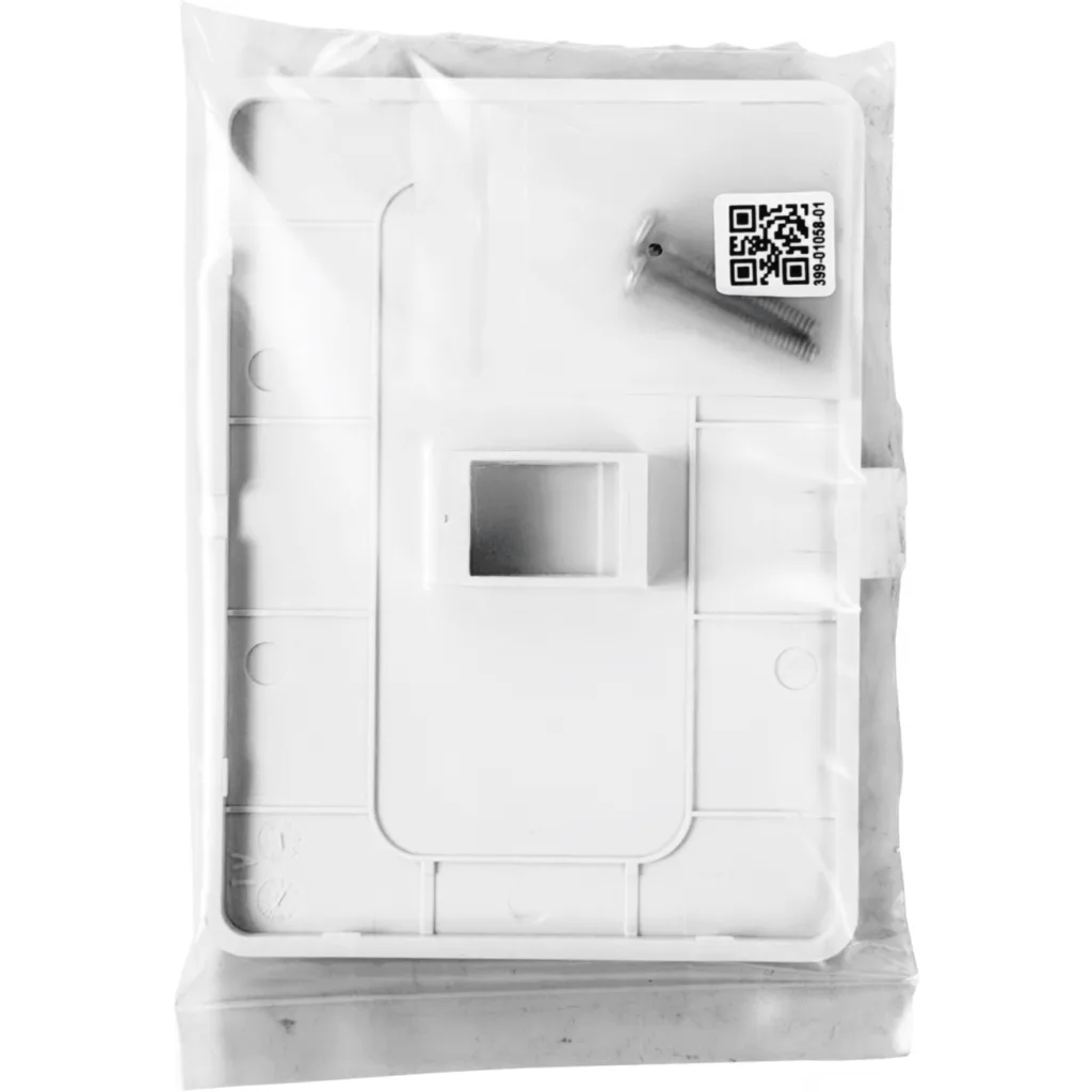 Imagen 2 de UI 1-unidad Blanco 1-Keystone Vertical Faceplate Pintable 118x88mm