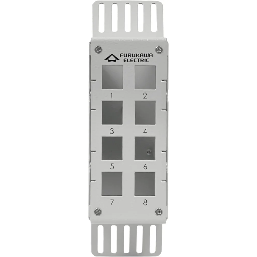 Imagen 1 de FURUKAWA Req-8-Keystone Patch Panel Riel-Din Vacio Metal 8P 35150333