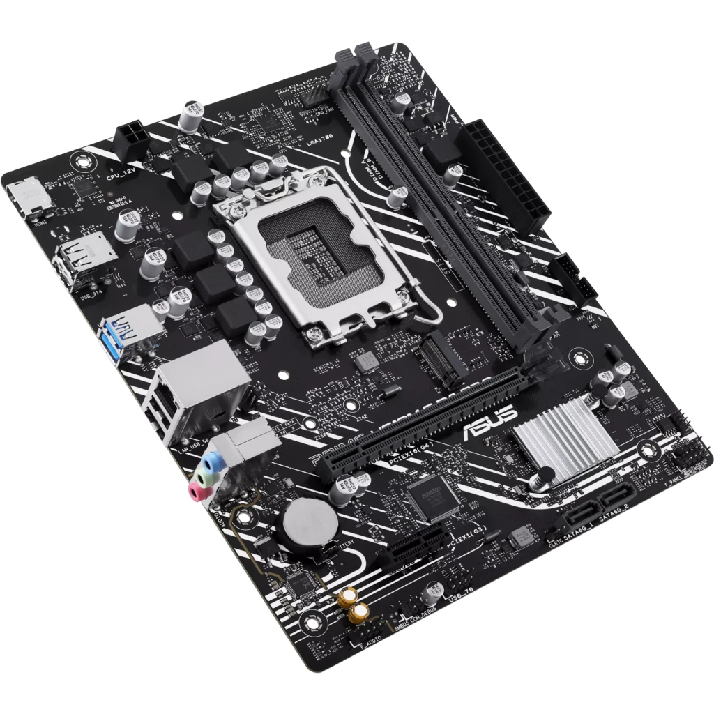 Imagen 4 de Tarjeta Madre Asus Prime H610M-F D4 R2.0 LGA1700 2*DIMM DDR4 HDMI 1Gb LAN mATX