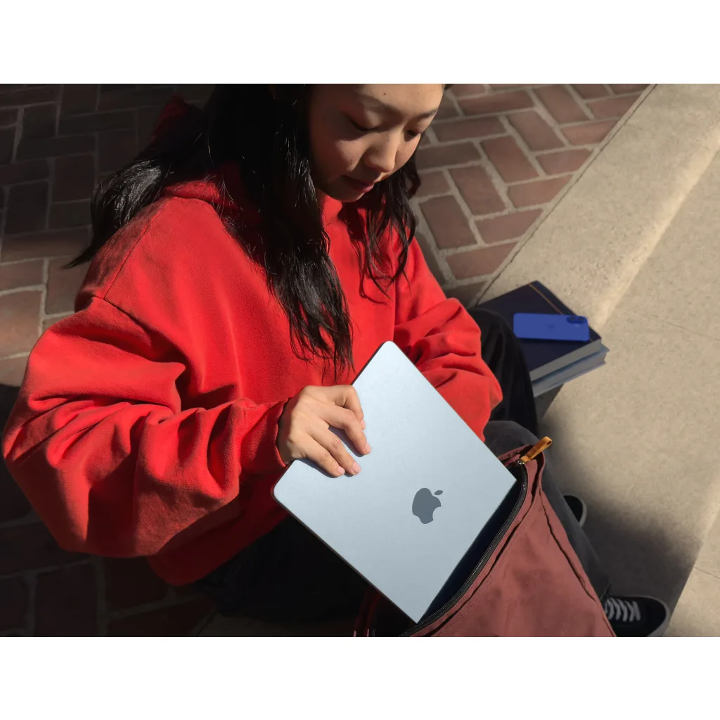 Imagen 6 de MacBook Air 13.6/ M4 10C/ GPU 8C/ 16 RAM/ 256GB azul cielo