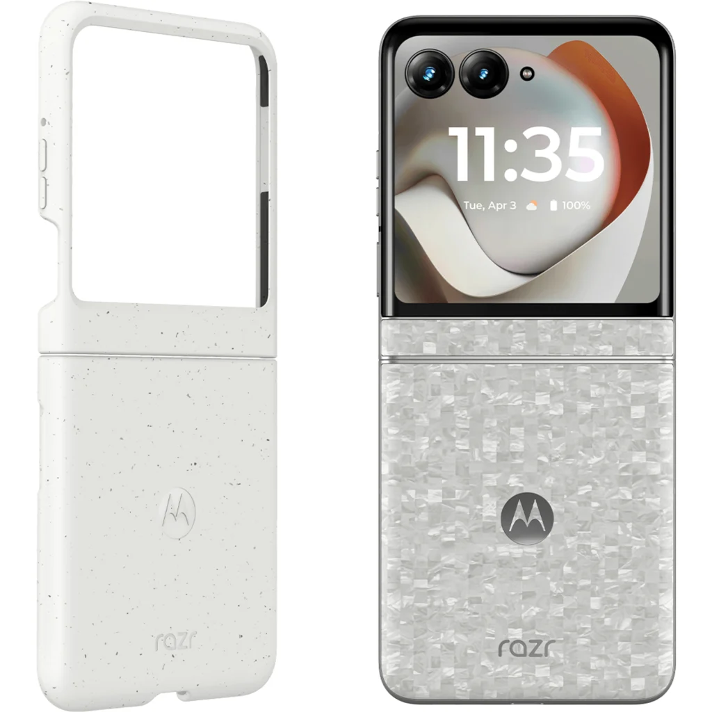 Imagen 3 de Celular Plegable Motorola Razr 70 5G 512GB 12GB RAM Blanco (Bright White)