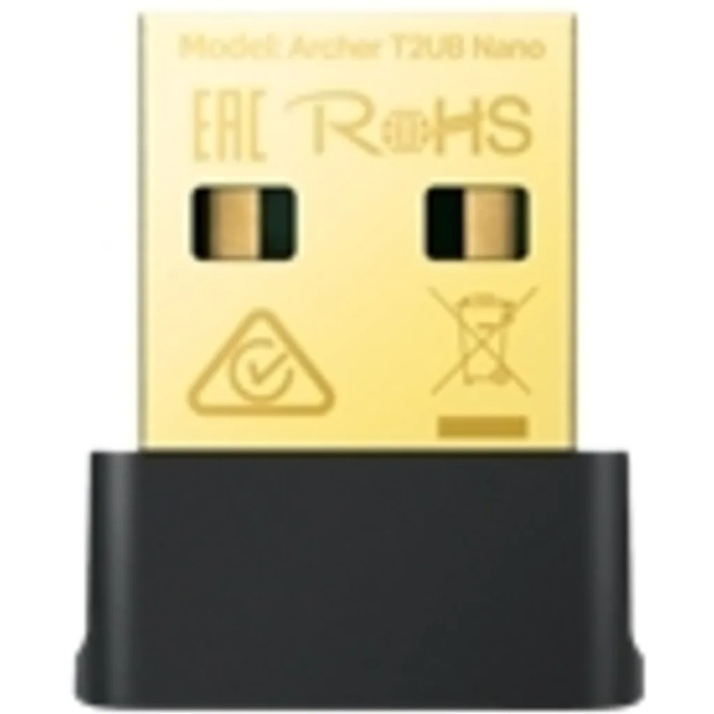 TP-Link Archer T2UB Nano V1 - Adaptador de red - USB 2.0 - Wi-Fi 5, Bluetooth 4.2