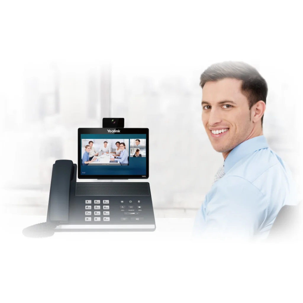 Imagen 3 de Yealink Video telefono IP Wifi de hasta 16 cuentas SIP. 8 pulgadas 1280*800 pixe