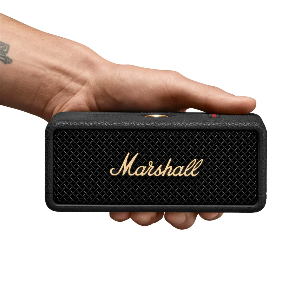 Imagen 6 de Parlante Portatil Marshall Emberton III, Bluetooth Brass Color Negro
