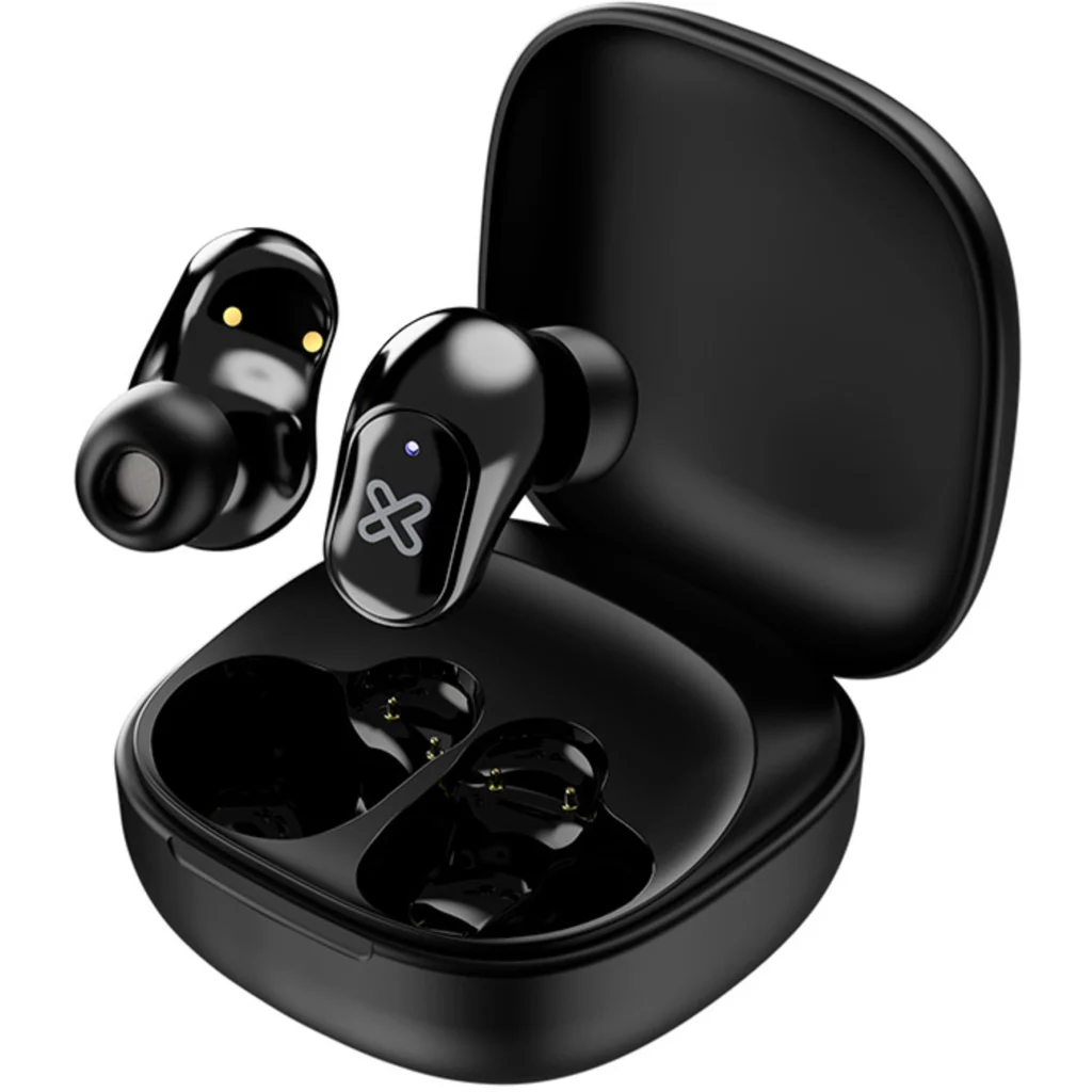 Klip Xtreme - True wireless earphones - Para Phone / Para Portable electronics / Para Tablet - Wireless - KTE-011 Black