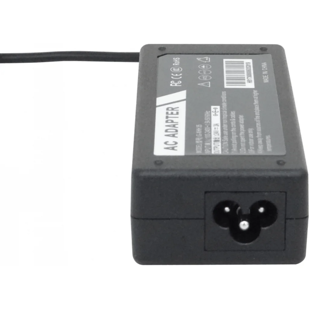 Imagen 1 de Plug-5,5x2,5mm 24VDC 3A 72W Switching Plastica interior Fuente Poder