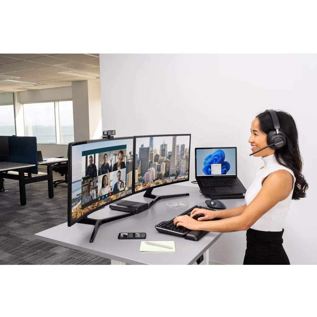 Imagen 59 de Audífonos Inalámbricos OnEar Kensington H3000, 550 mAh USB Type-C/A Bt5.2 Negros