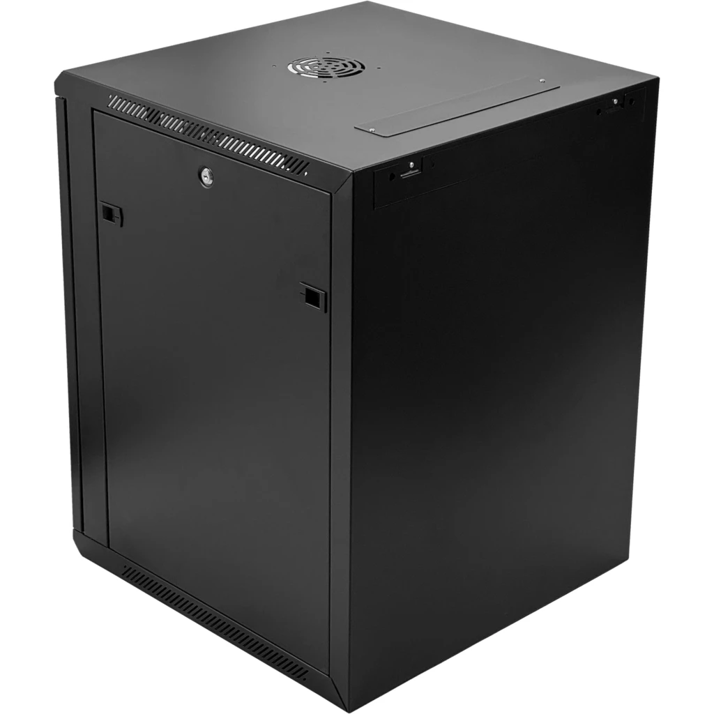 Imagen 1 de Gabinete Rack Pared Linkmade RK15-6L, 15U 60cm Fondo, Inc-2U Negro