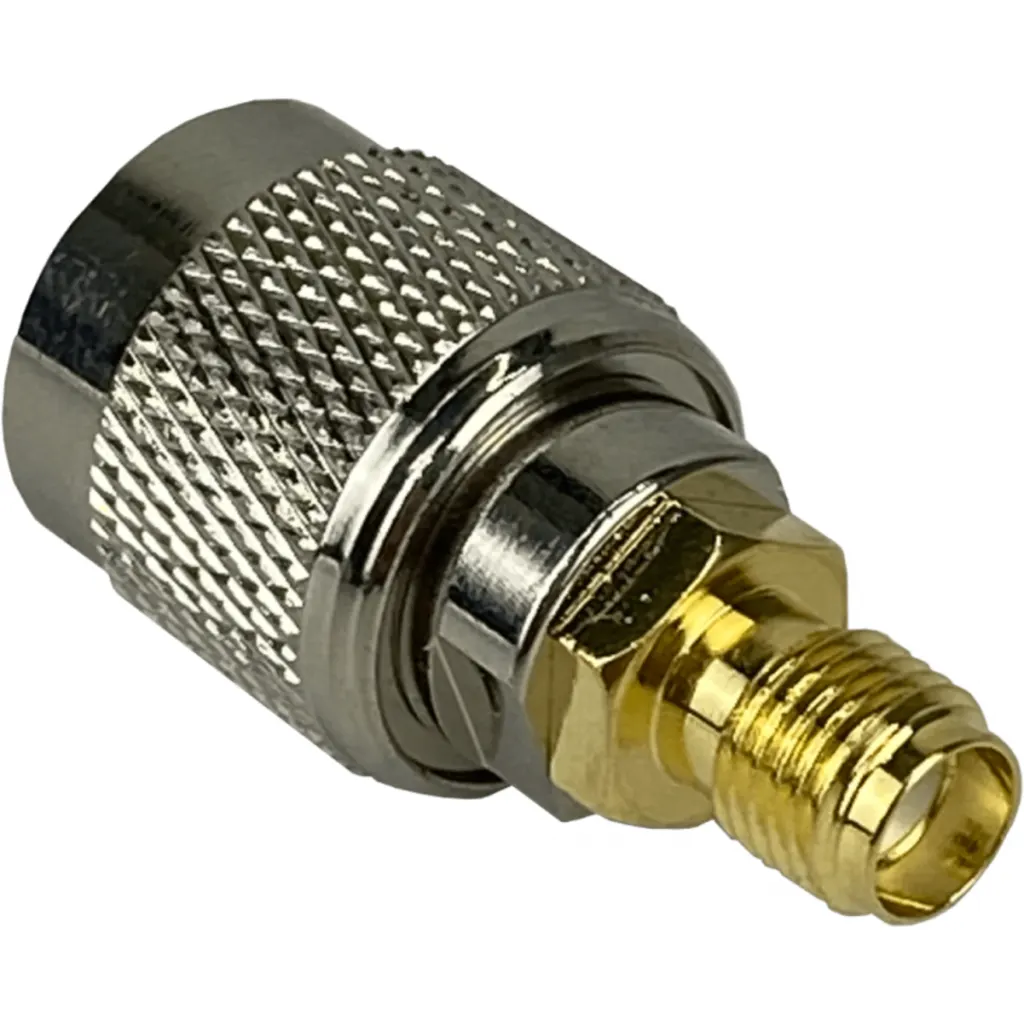 Imagen 1 de .SMA-Hembra RPTNC-Macho Adaptador Copla Coaxial