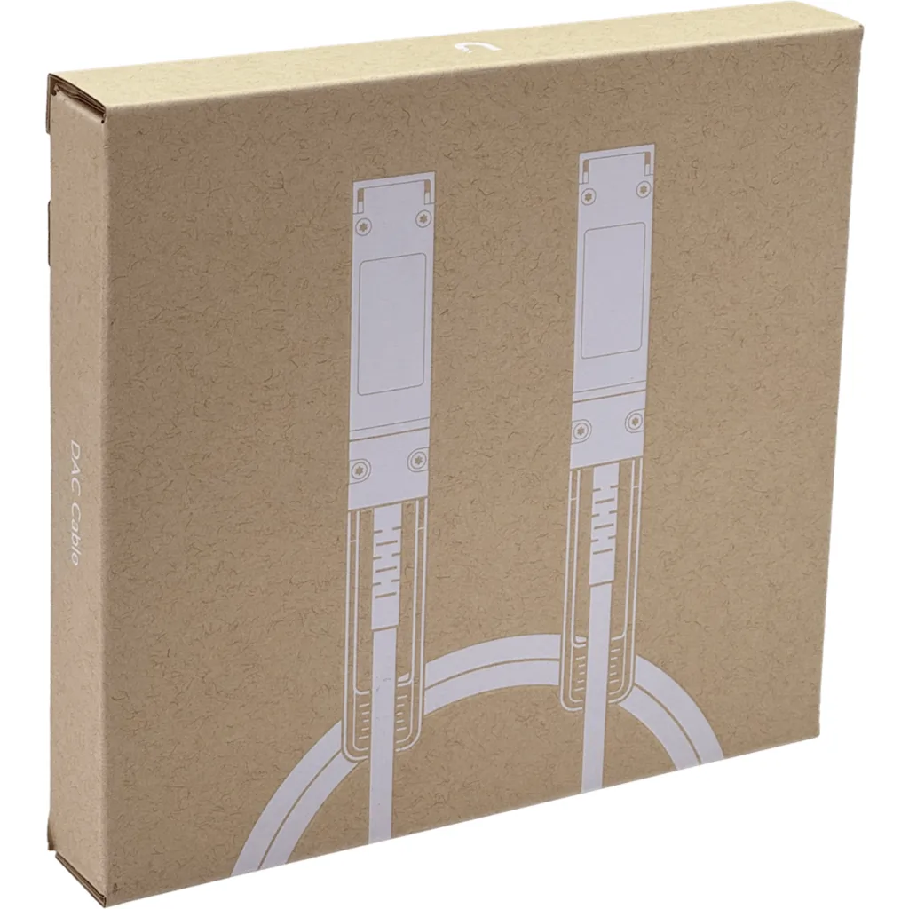 Imagen 2 de UI 1mt QSFP28-100G Cable Directo DAC Cobre 30AWG UACC-DAC-QSFP28-1M