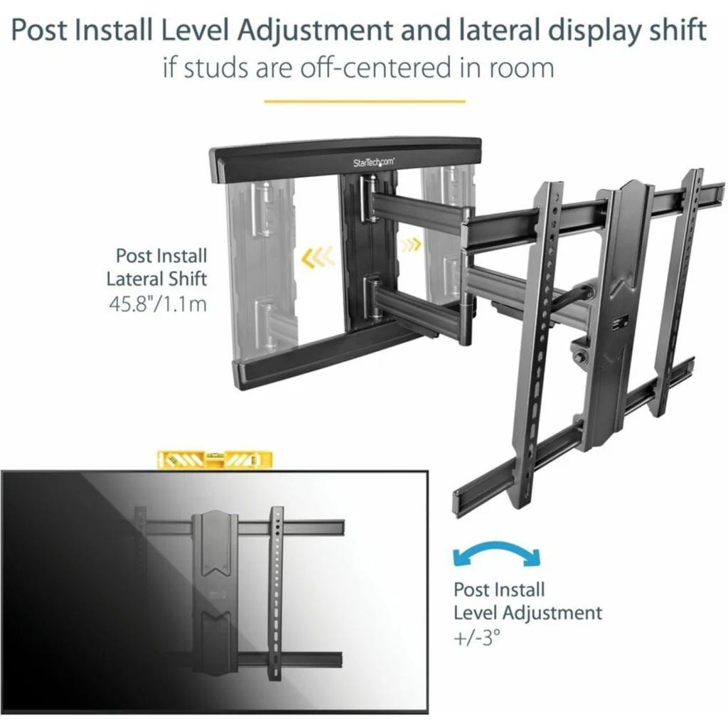 Imagen 1 de Soporte a Pared Articulado para TV hasta 80" 45kg VESA con Brazo - StarTech