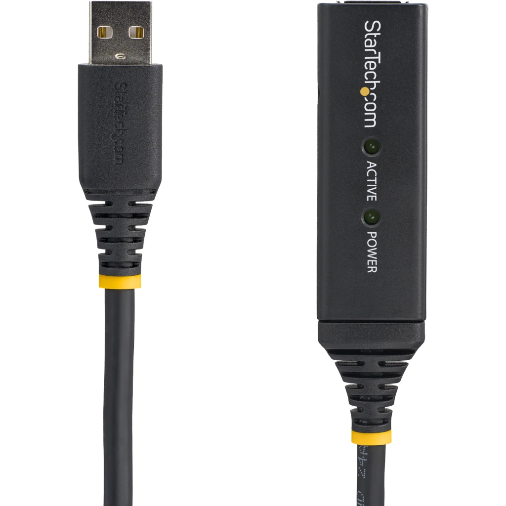Imagen 3 de Cable Extensión USB 2.0 Tipo-A M/H 5mt  Activo Negro - StarTech