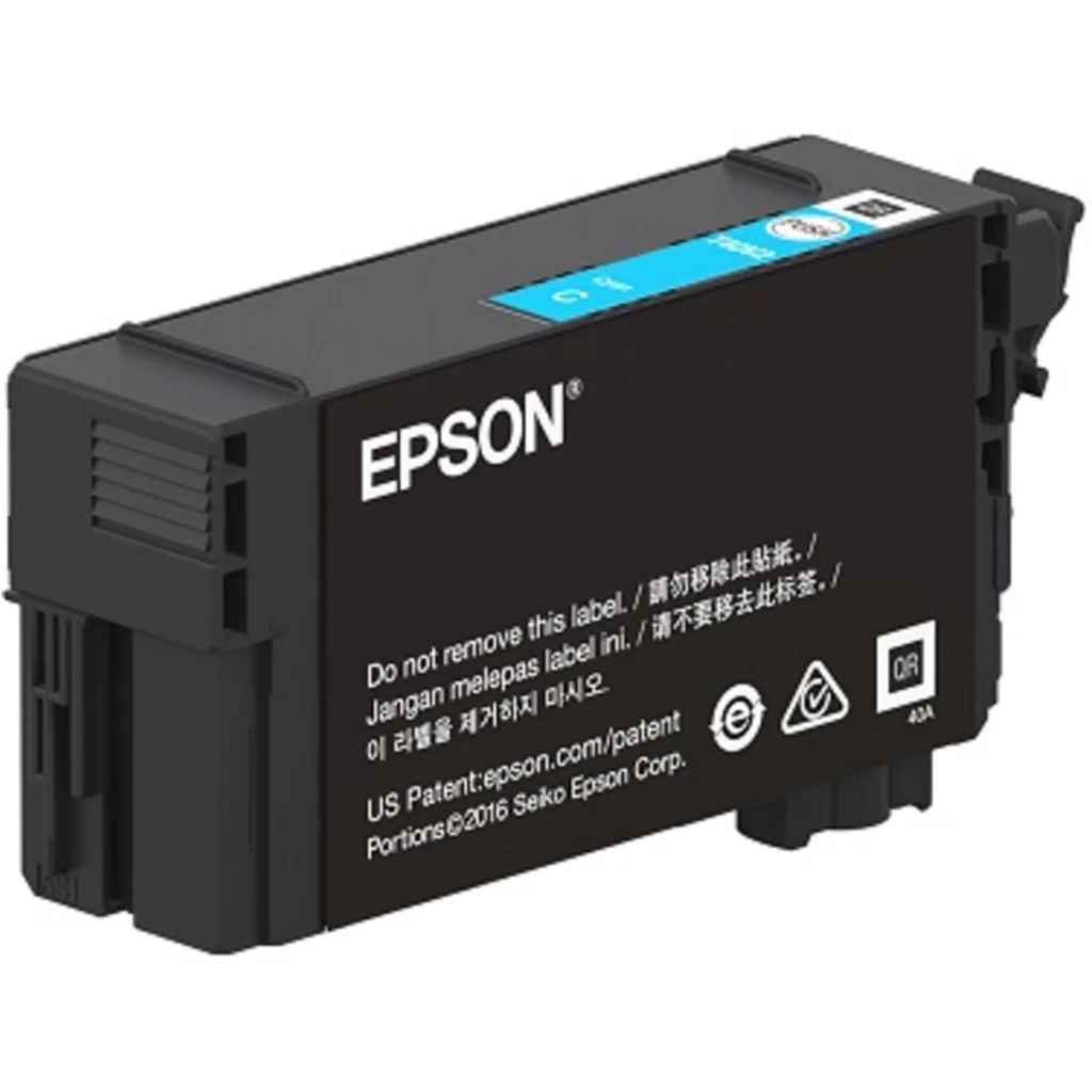 Cartucho de Tinta Epson UltraChrome XD2 Cyan para SureColor T3470/T5470, 350ml