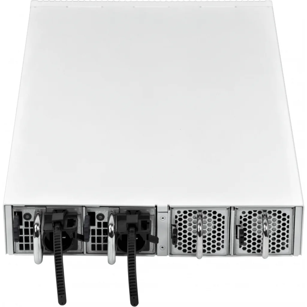 MIKROTIK 4-400G 2-10G QSFP56-DD SFP56 Switch 2-220Vac