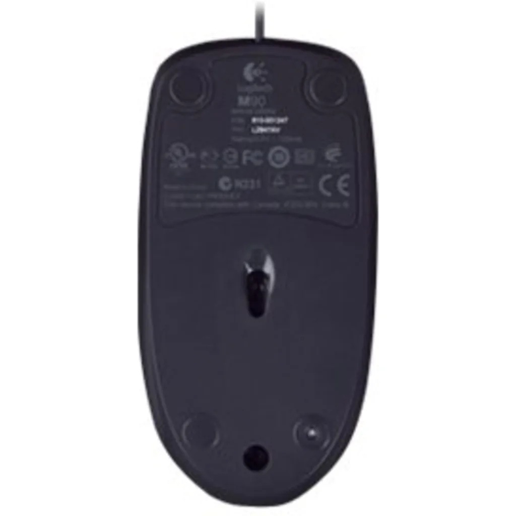 Imagen 4 de Mouse Alámbrico Logitech M90 Óptico 1000dpi USB color negro