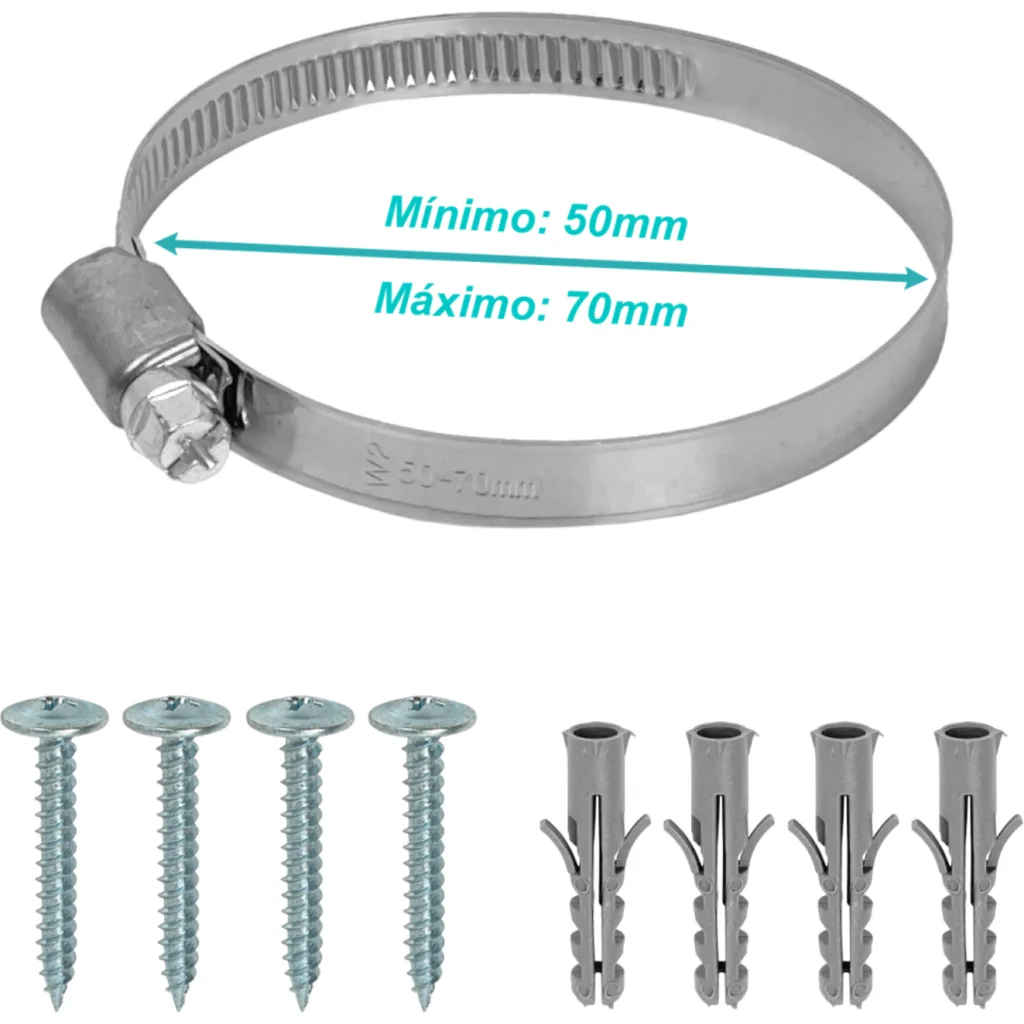 Imagen 2 de MIKROTIK Kit Montaje SXT Poste 1,5kg Tubo-65/35mm 2,5 1-3/8pulg