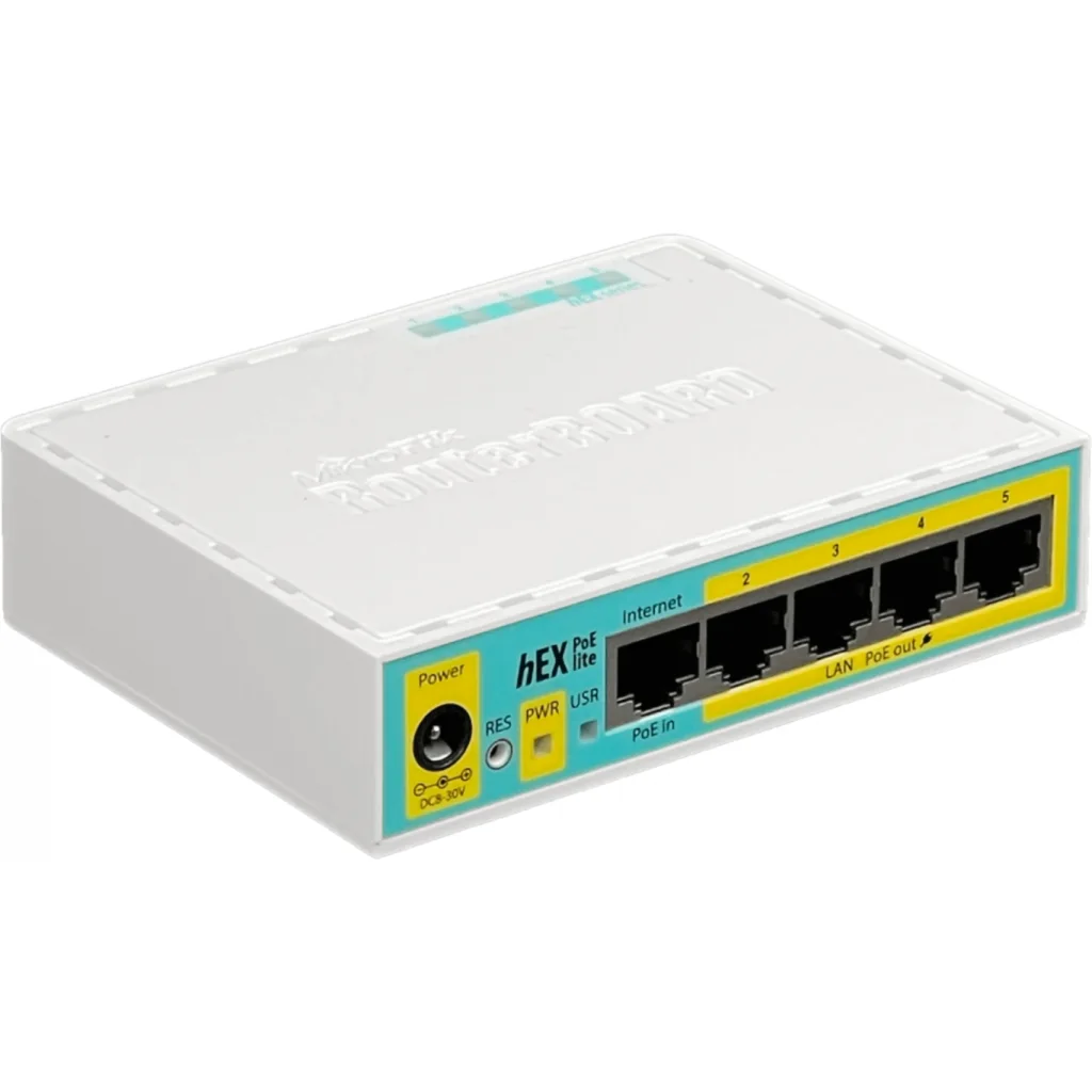 Imagen 1 de MIKROTIK req-cable 5-100 PoE-in/out-12W USB L4 64mb inc/24V RB750UPr2