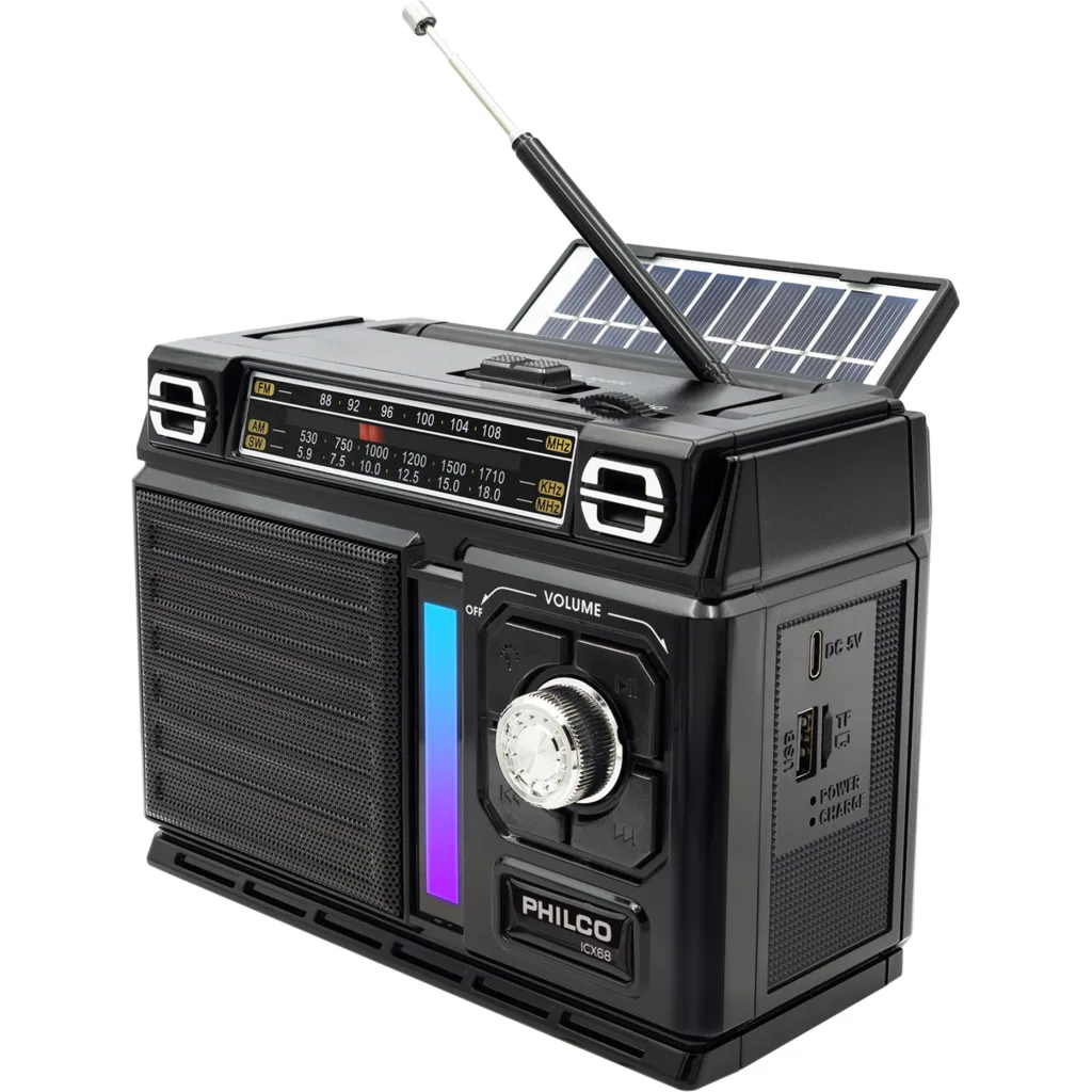 RADIO MULIBANDA BT SOLAR ICX68 PHILCO