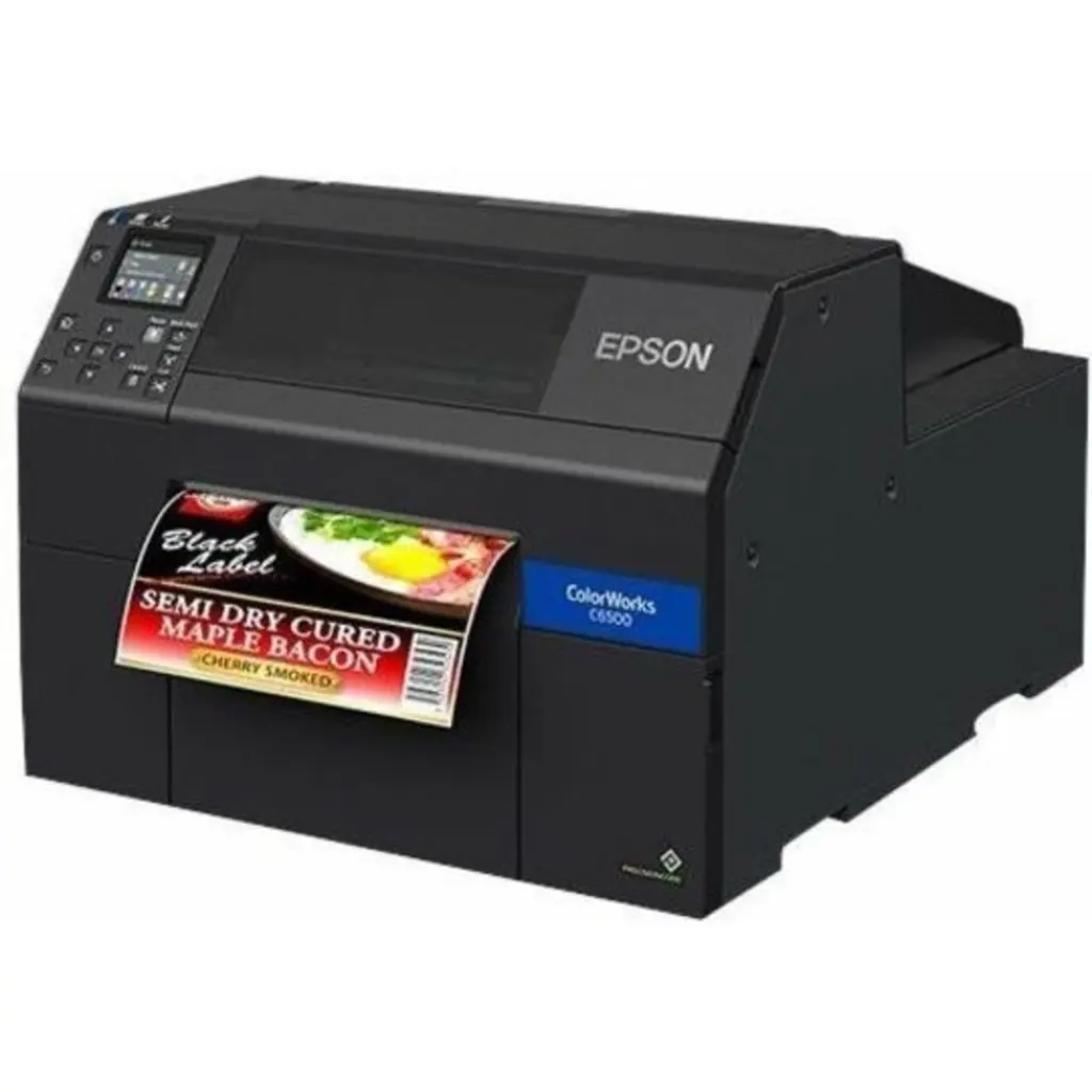 Imagen 1 de Impresora de Etiquetas Epson ColorWorks CW-C6500AU 1200dp Tinta color 8" LAN USB