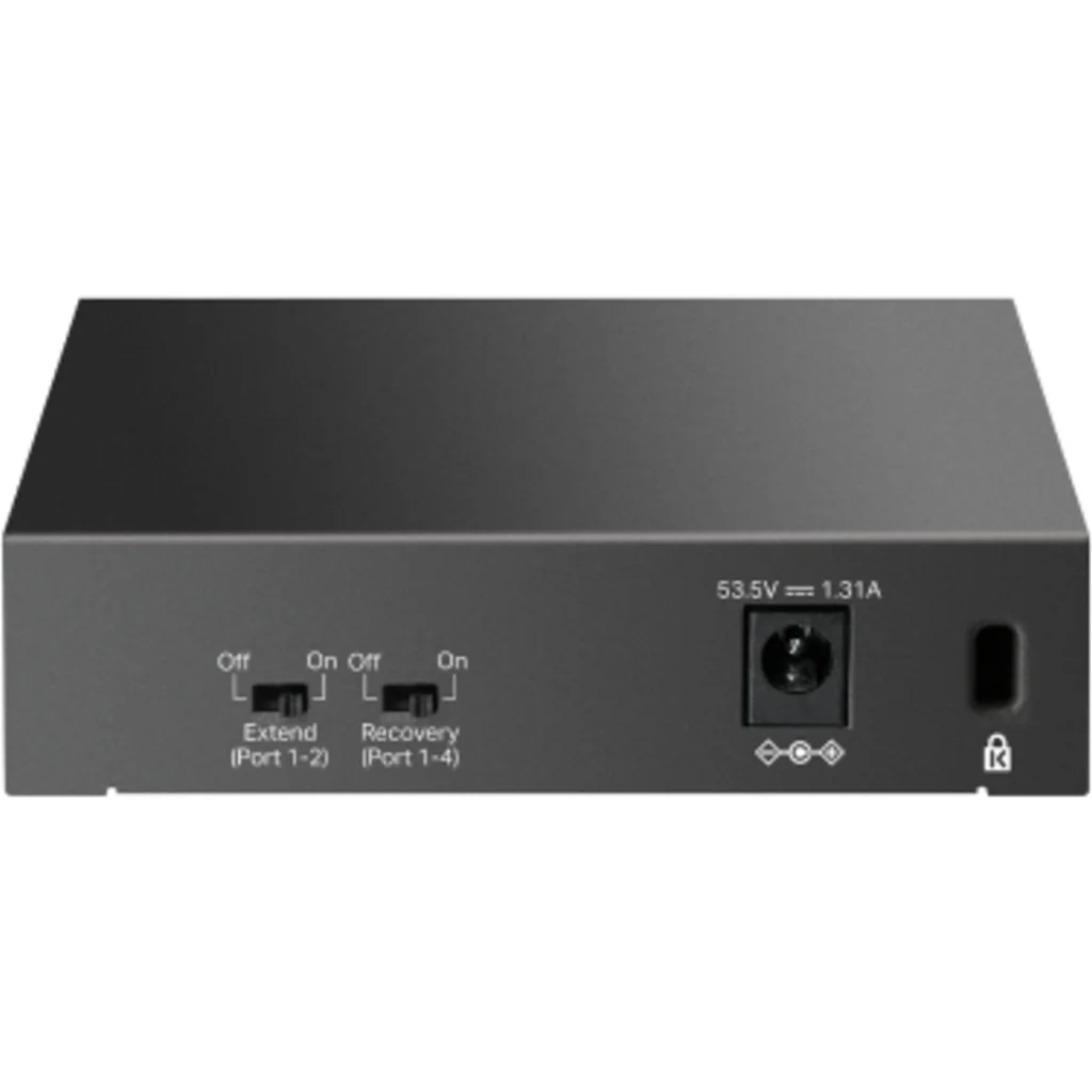 Imagen 1 de TP-LINK SWITCH 5-PORT GIGABIT DESKTOP 4-Port PoE+ UN / LS105GP