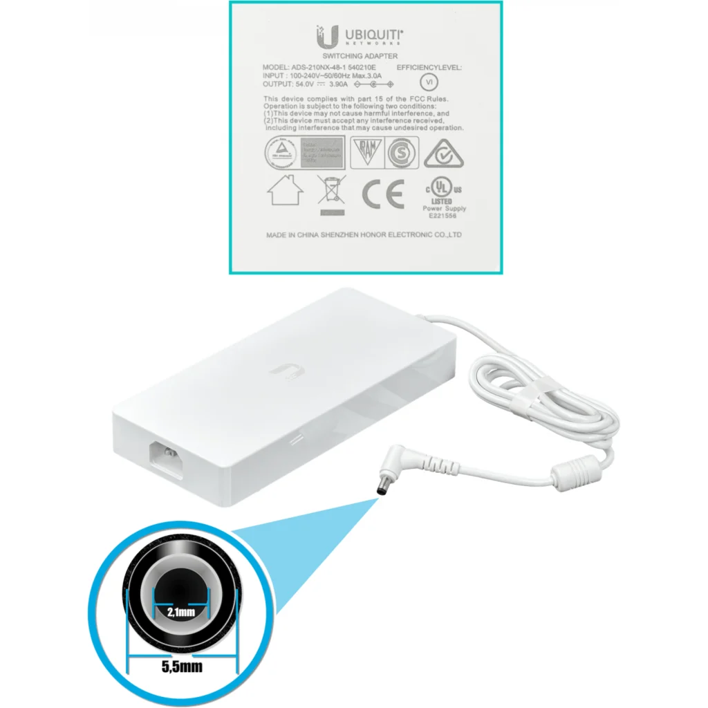 Imagen 2 de UBIQUITI UniFi 2-SFP+10G 4-10G-PoE++60W Switch Admin 802.3bt inc-54V
